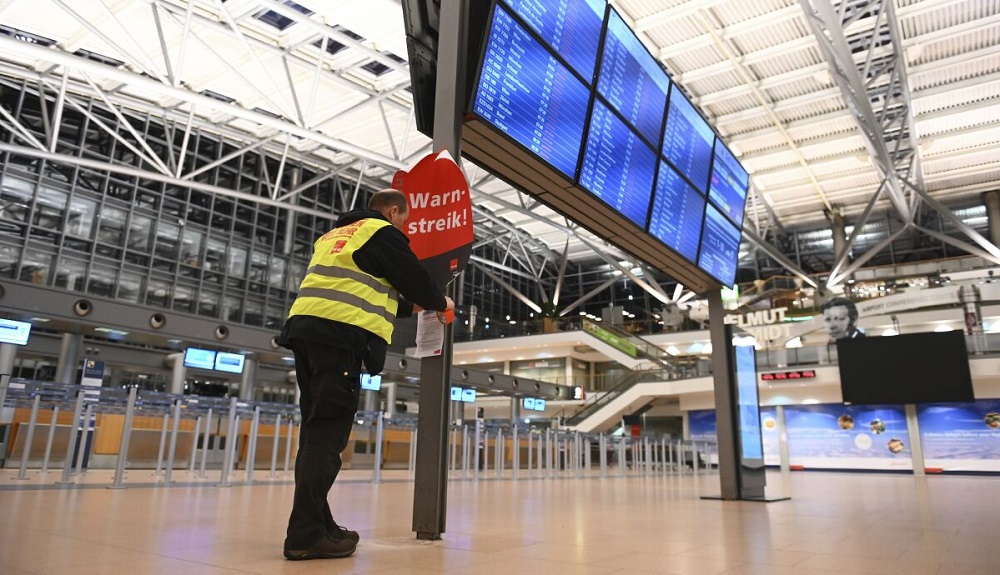 Greva ne aeroporte, anulohen qindra fluturime ne Gjermani